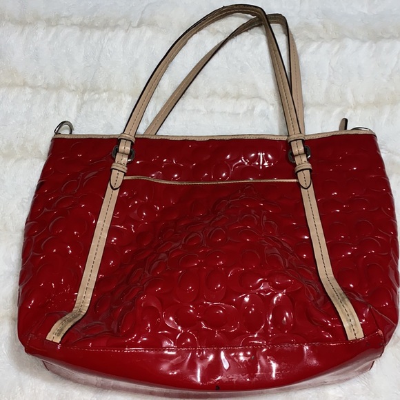 Coach red 💼 - Picture 2 of 6